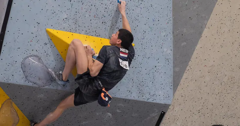 Simon Tse in actie